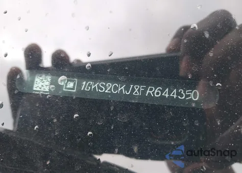 2015 GMC Yukon Denali из США, поврежденный, VIN 1GKS2CKJ8FR644350